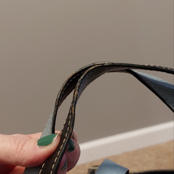 COACH Hampton Wool Tweed Herringbone Tote Shoulder Bag - Picture 15 of 16